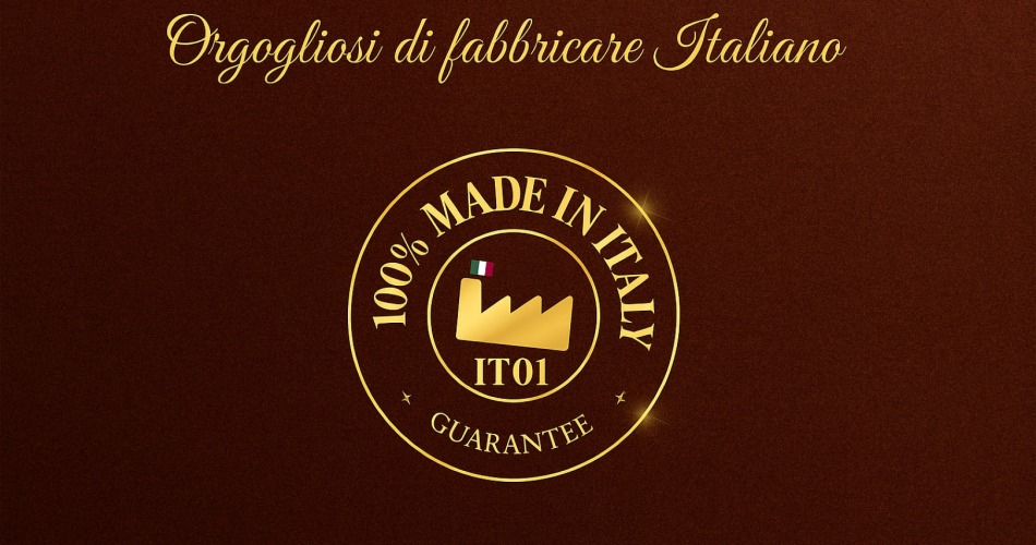 Orgogliosi di fabbricare Italiano